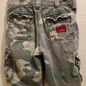 Abercrombie boys camouflage shorts size 8